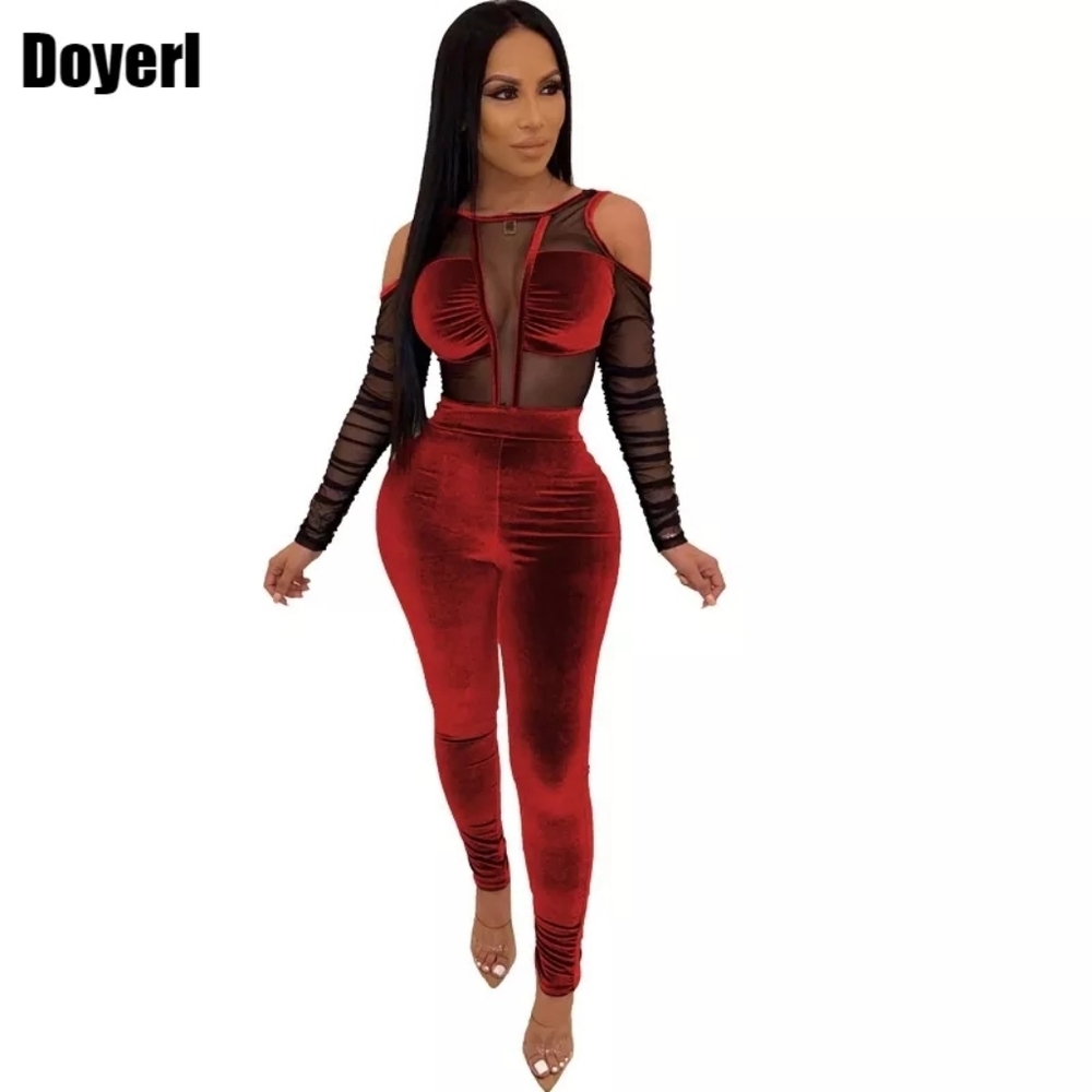 Velvet Jumpsuit